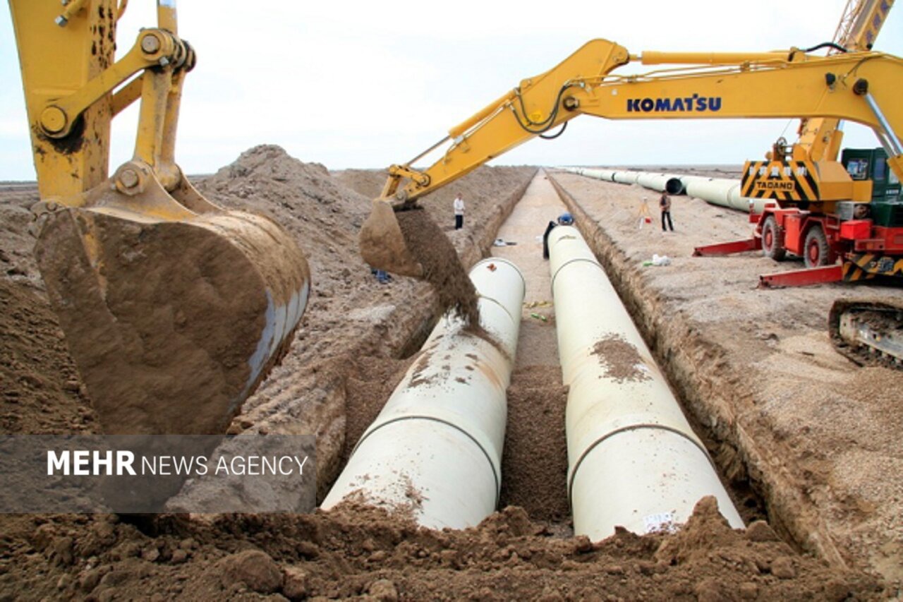 عملیات اجرایی خط انتقال آبرسانی به شهر الوان و ۹ مجتمع روستایی آغاز شد