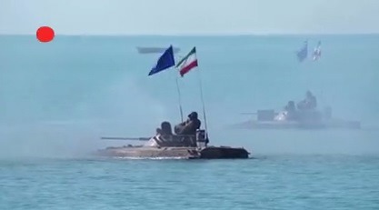 قدرت‌نمایی یگان‌های نیروی زمینی سپاه با تمرکز بر امنیت جزایر ایرانی و سواحل جنوب