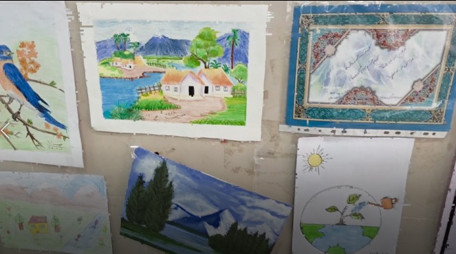 برپایی نمایشگاه هنر‌های دستی دانش آموزان در مسجدسلیمان