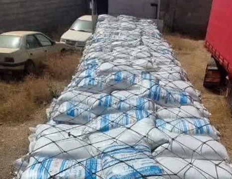 کشف ۷۲ تن کود شیمیایی قاچاق در اندیمشک