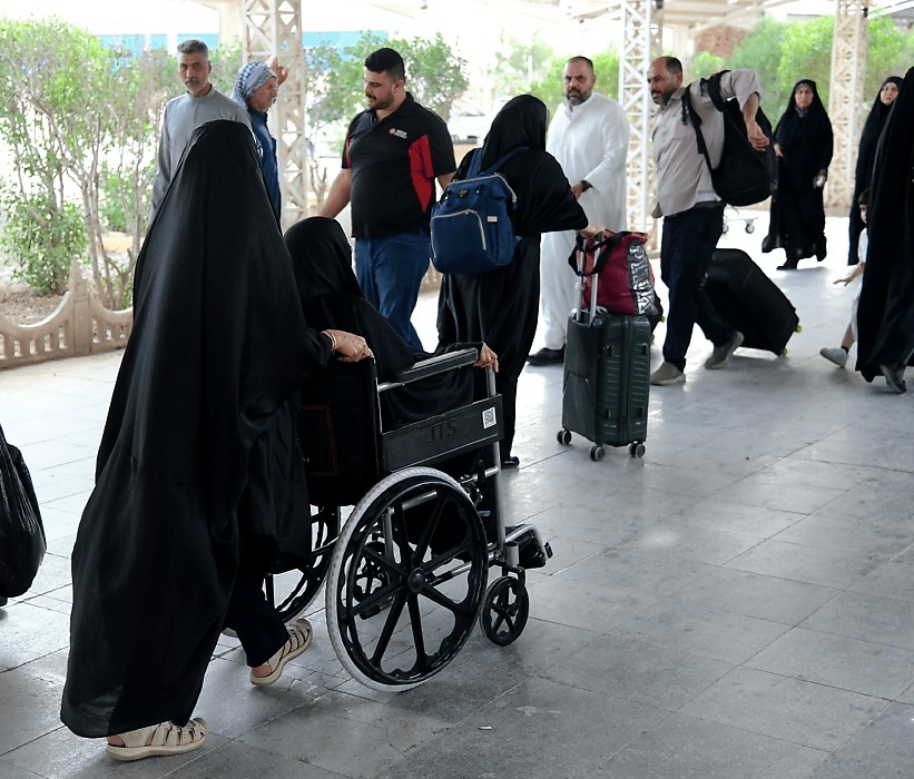 تردد ۸۰ هزار زائر در مرز‌های خوزستان برای حضور در مراسم عرفه در کشور عراق