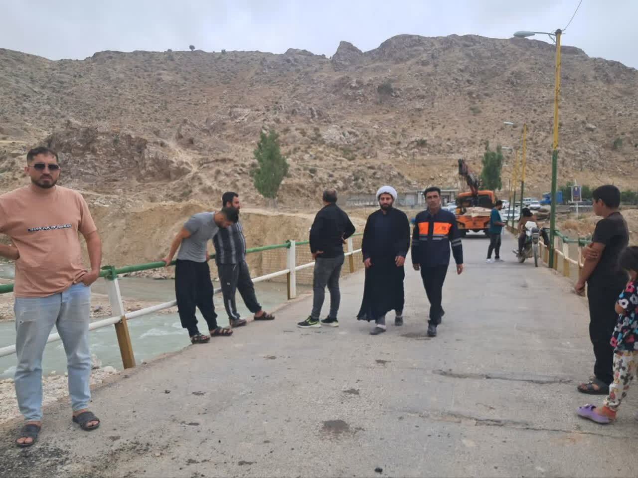 بهسازی پل شهید کلاه کچ صیدون با دستور مقام قضایی