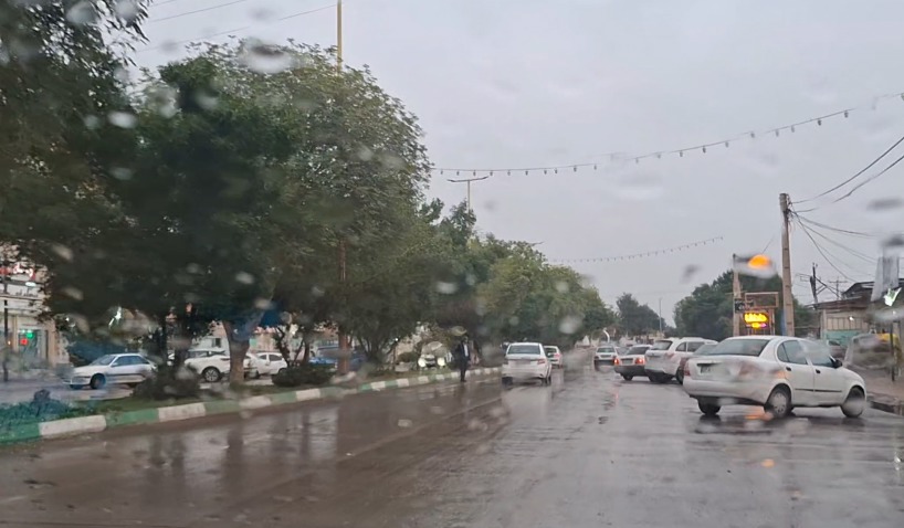 هشدار زرد نسبت به بارش باران و تندباد لحظه‌ای در خوزستان