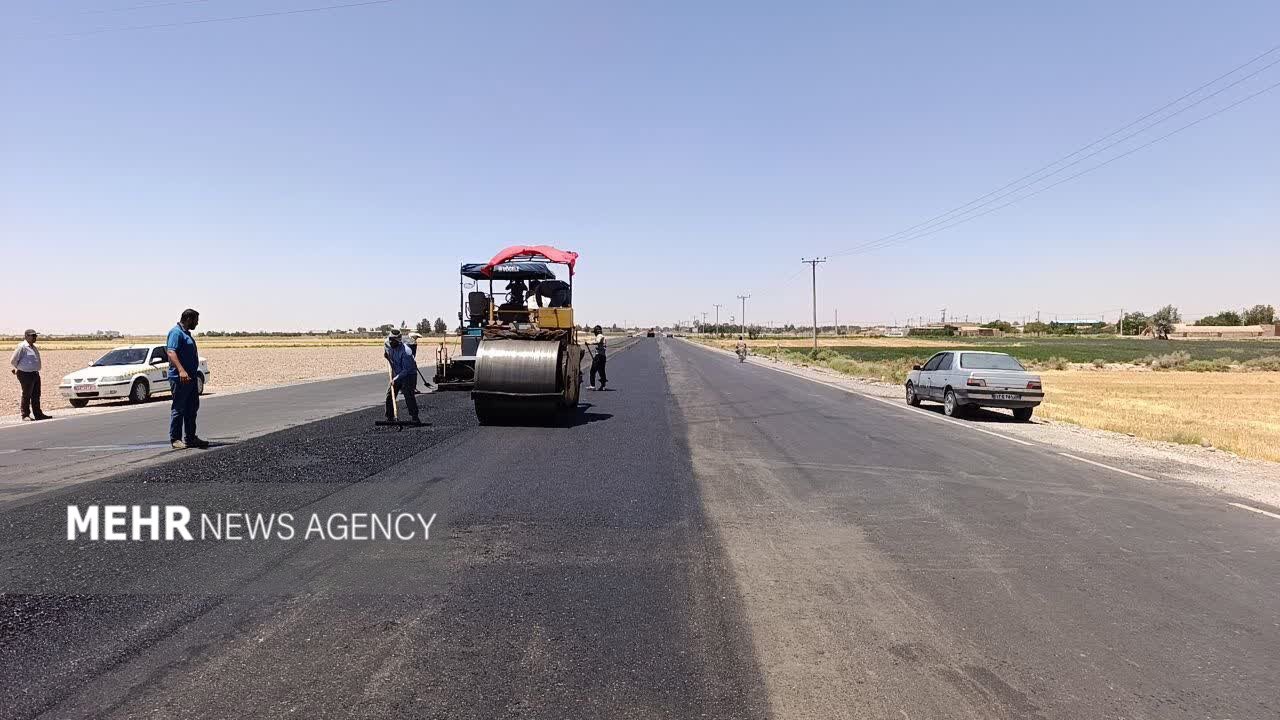 نهضت آسفالت در روستاهای بخش مرکزی شادگان آغاز شد