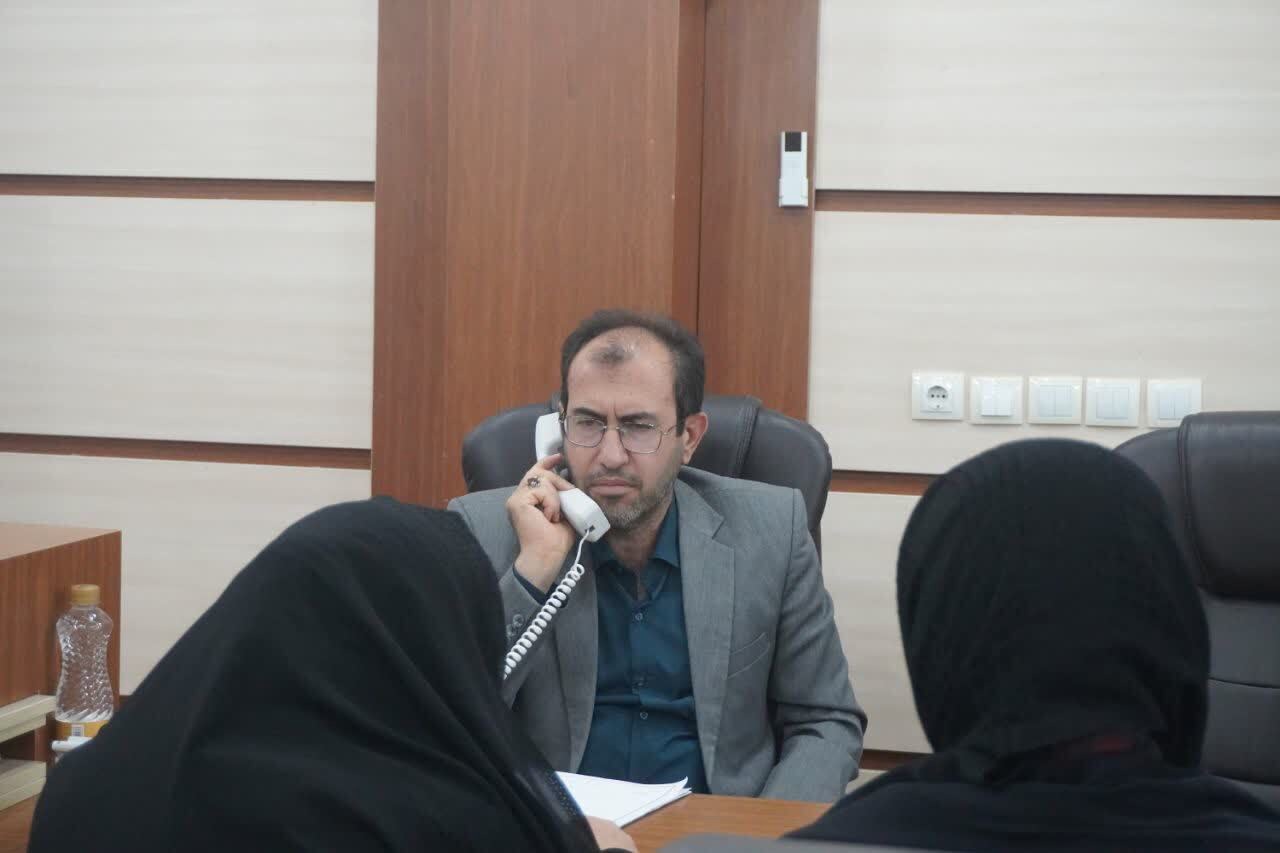 دیدار مردمی رئیس کل دادگستری خوزستان و رسیدگی به درخواست‌های قضایی