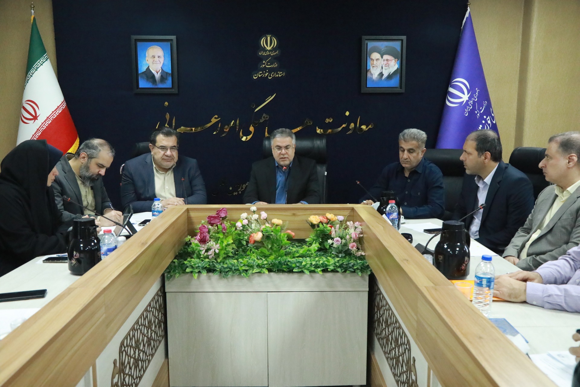 بررسی آخرین وضعیت جذب اعتبارات عمرانی دستگاه‌های اجرایی خوزستان