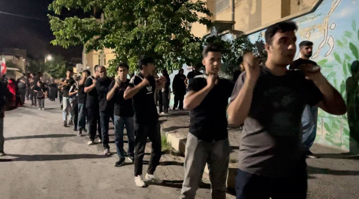 عزاداری ماه محرم در مسجدسلیمان