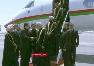هیئت عمانی برای تشییع پیکر رهبر شهید وارد تهران شد