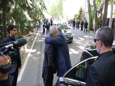 دیدار رئیس‌جمهور تاجیکستان با پزشکیان
