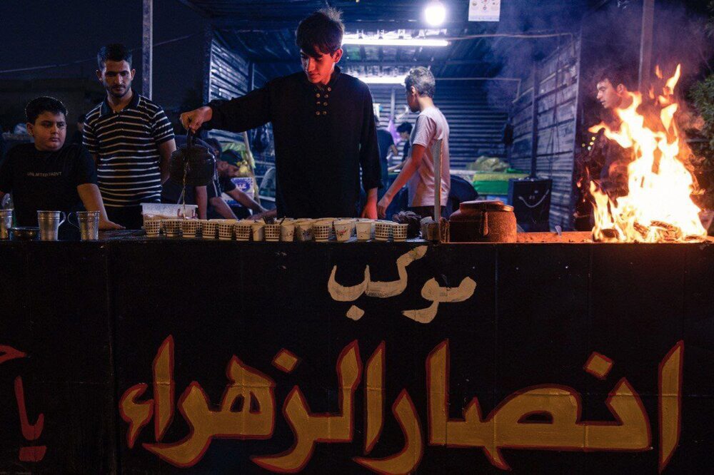 خدمت رسانی بیش از ۷۰ موکب مردمی در خوزستان در مراسم تشییع قائد شهید امت