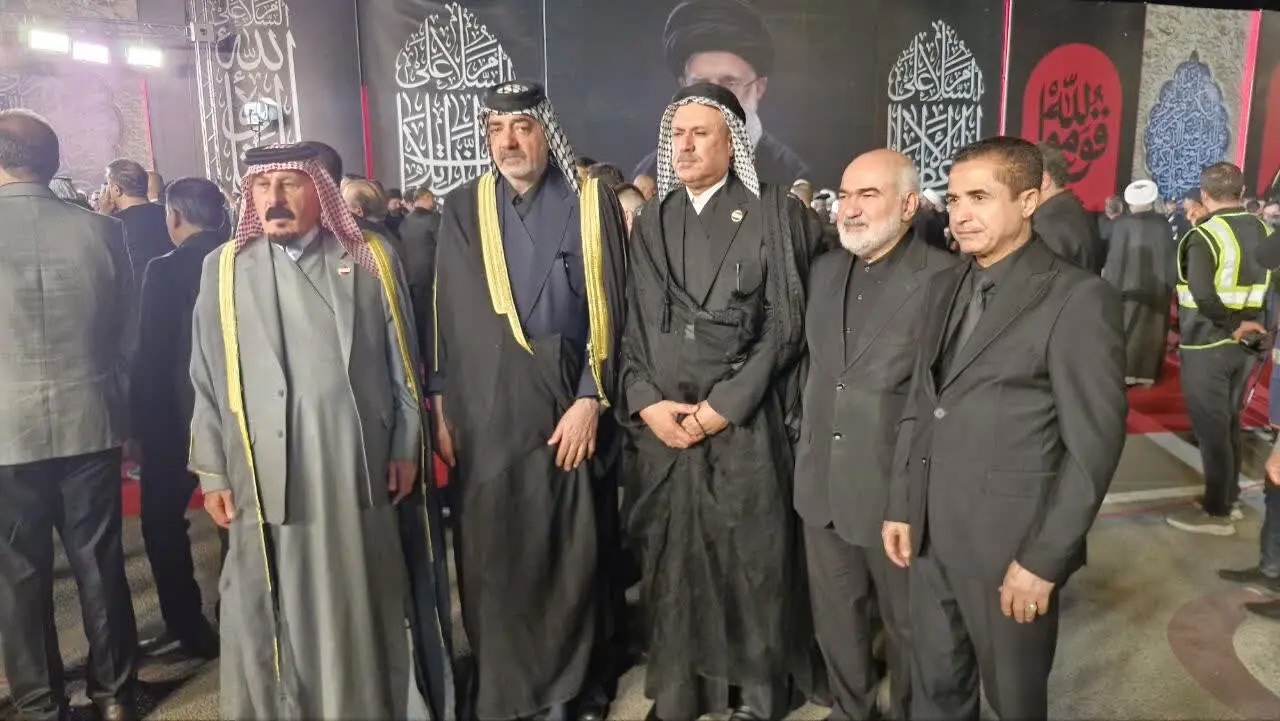 دیدار شخصیت‌های عراقی با استاندار خوزستان در نجف اشرف