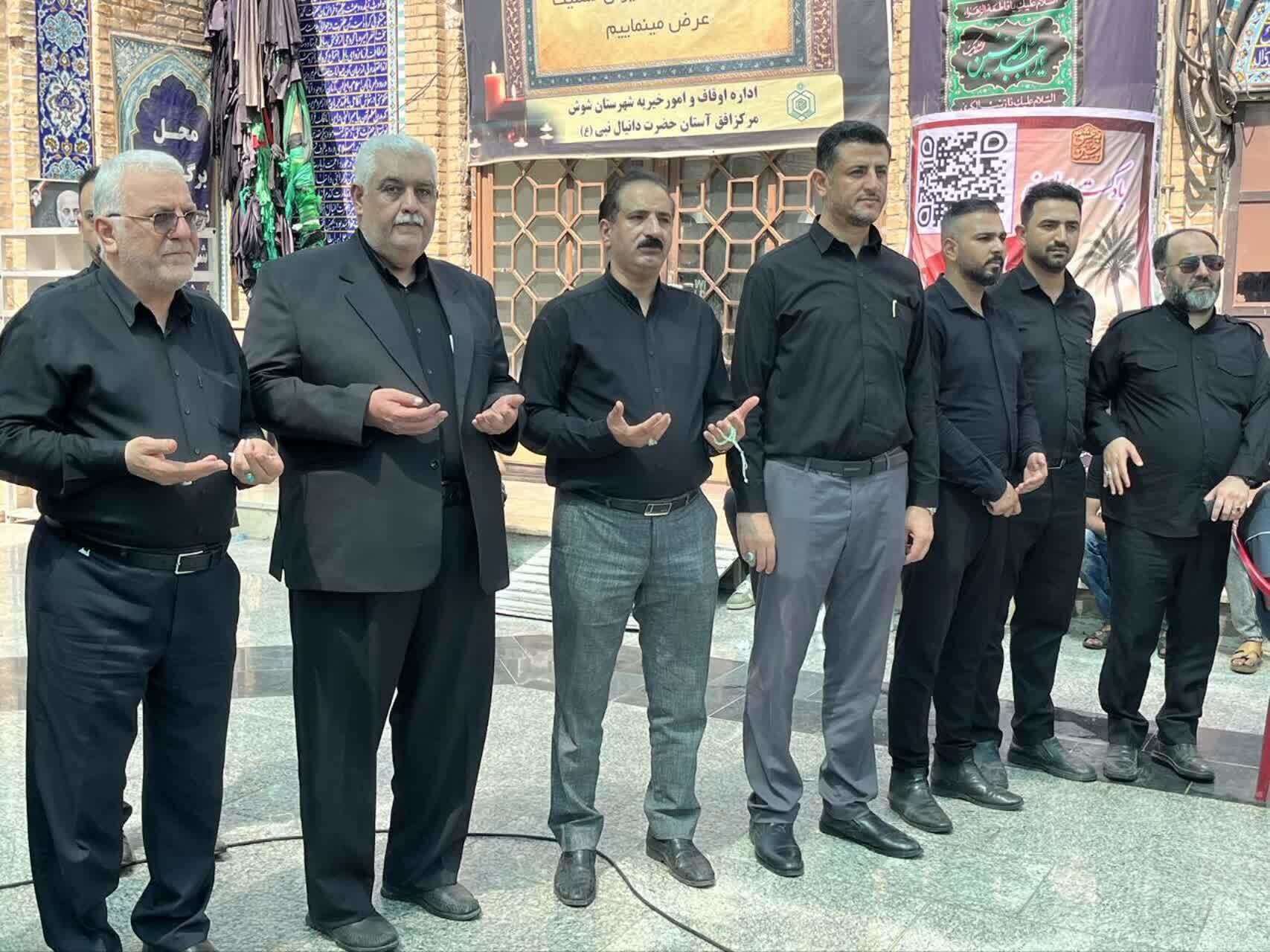 اجتماع بزرگ دلدادگان حسینی در شوش همزمان با اربعین حسینی