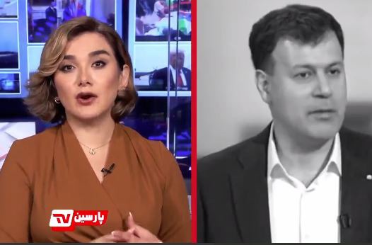نمایش وطن‌فروشی در قاب تلویزیون تروریستی موساد!