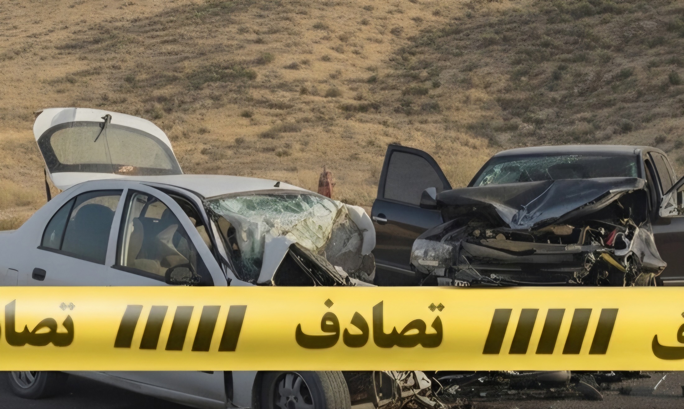 ۲ فوتی و ۶ مصدوم در برخورد دو خودروی سواری در محور اهواز_شوش