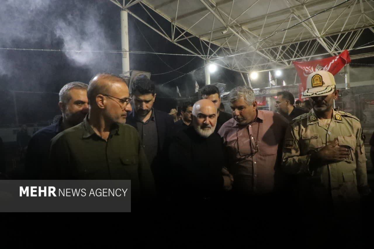 خدمات‌رسانی به زائران اربعین در خوزستان تا آخرین نفر ادامه دارد