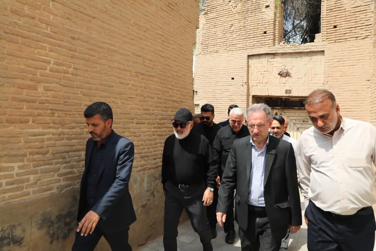 بازدید استاندارخوزستان ومعاون گردشگری وزارت میراث فرهنگی از بافت سنتی دزفول