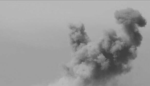 منشأ صدای انفجار در قشم، هدف قرار دادن اهداف متخاصم بود