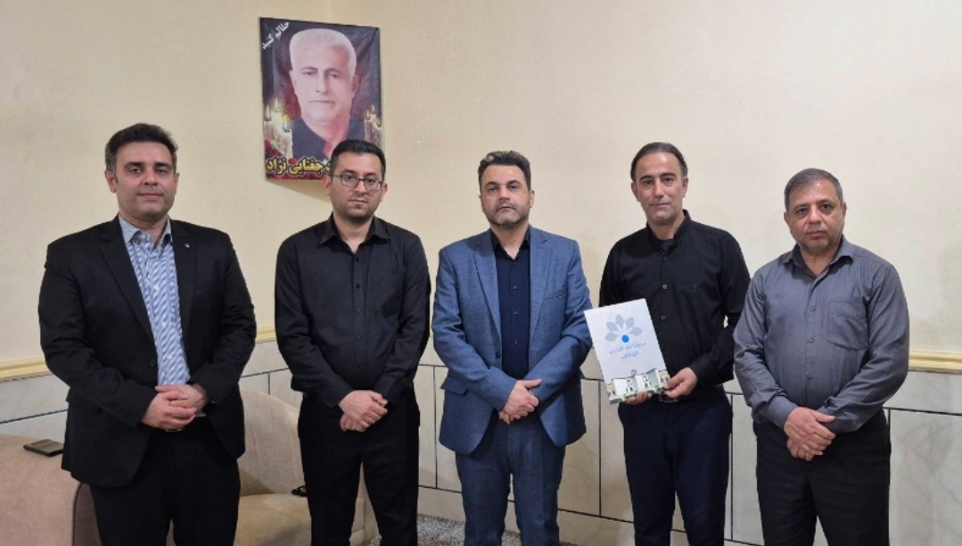گرامیداشت یاد خبرنگار مرحوم راشد جغتایی با قدردانی مدیران صداوسیمای خوزستان
