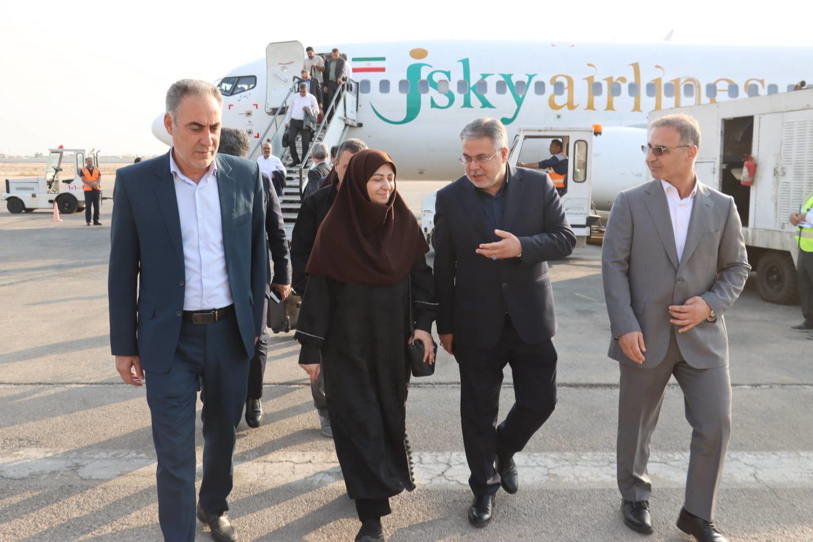 ورود رئیس سازمان حفاظت محیط زیست به خوزستان