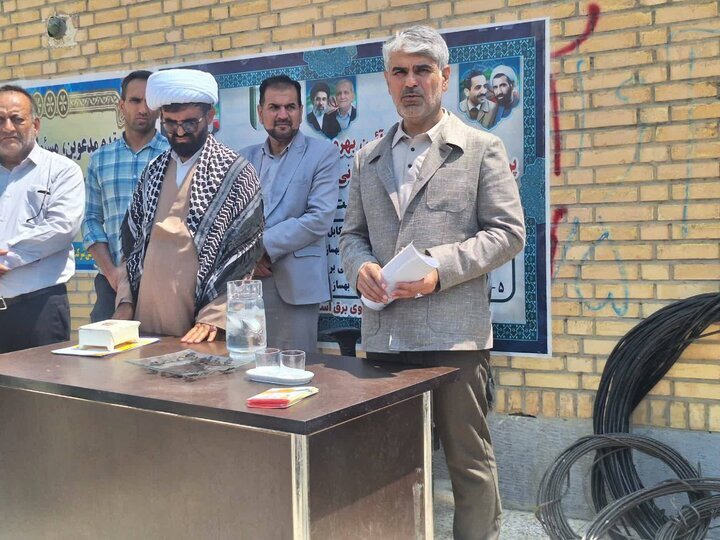بهره‌برداری از طرح‌های توسعه و بهسازی شبکه توزیع برق در صیدون