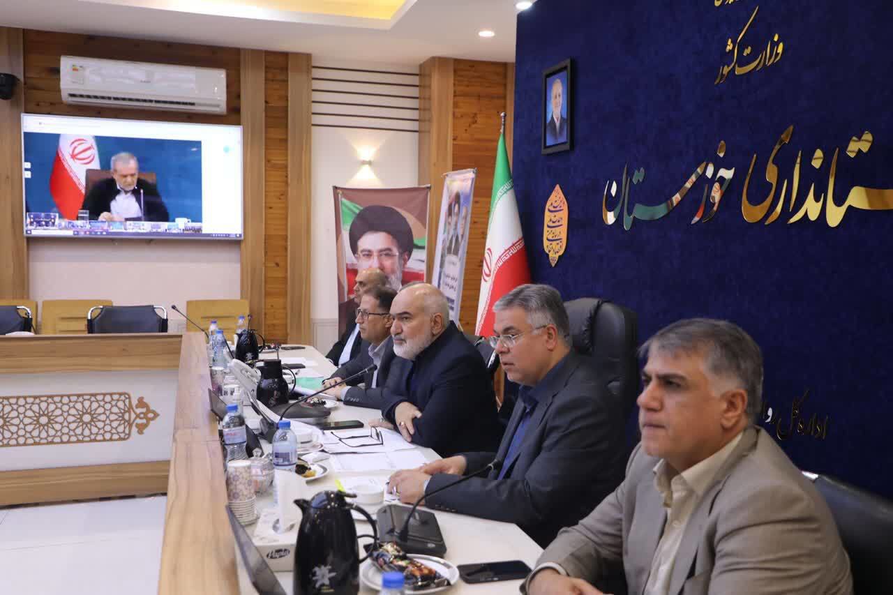 بهره برداری و کلنگ زنی بیش از ۵۲ همت طرح در خوزستان به مناسبت هفته دولت