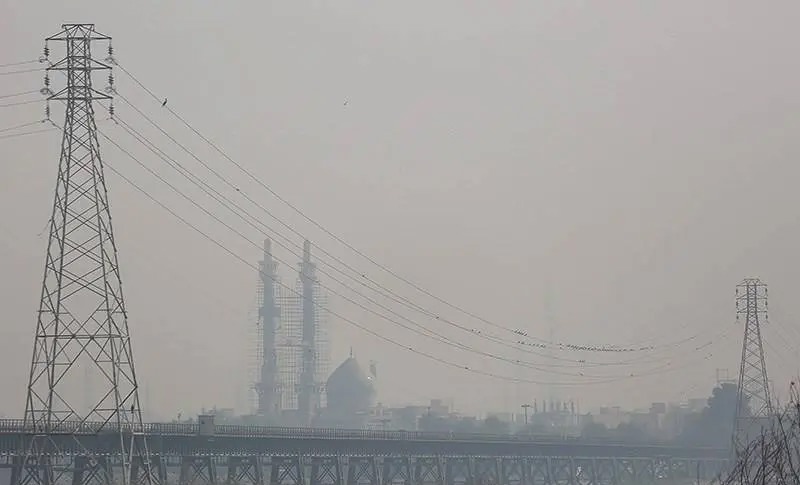 وضعیت قرمز آلودگی هوا در شوش، ۴ شهر دیگر استان خوزستان در وضعیت نارنجی
