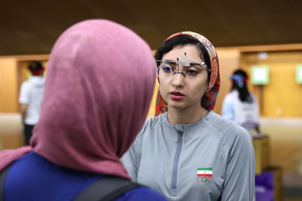 پایان رقابت‌های تیراندازی ۱۰ متر با تپانچه؛ سامیه یاسی هشتم شد