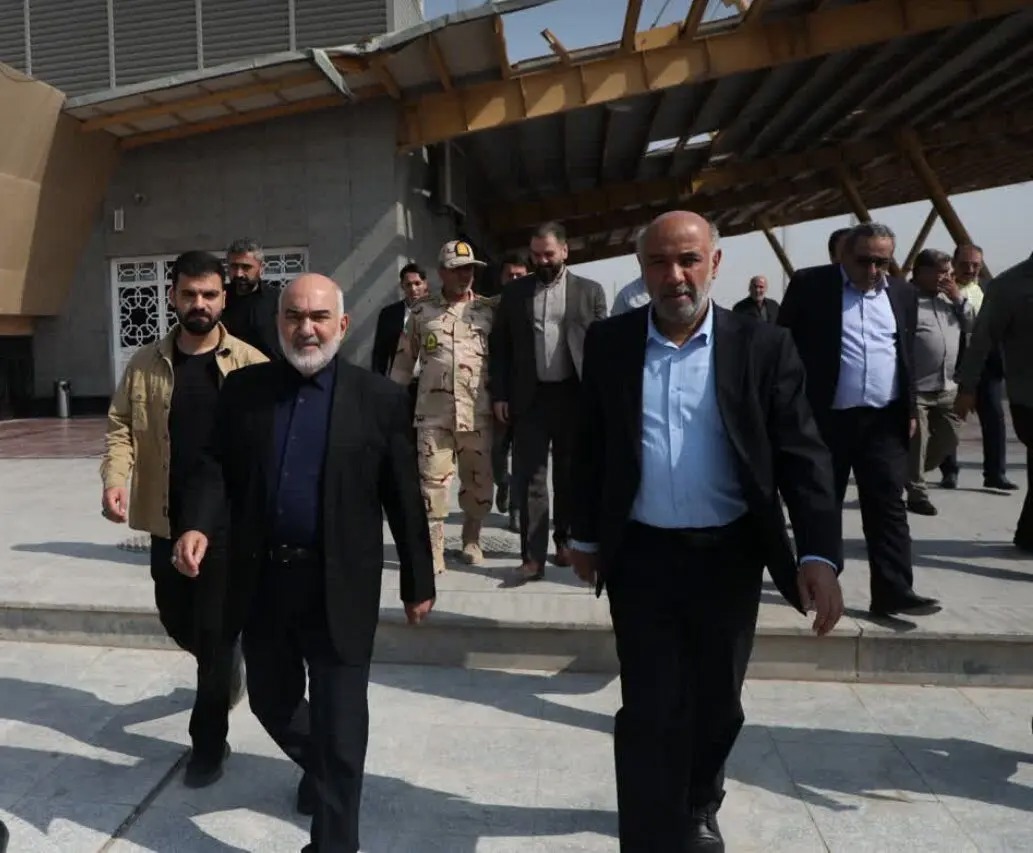 بازدید از پلی‌کلینیک سوم خرداد، بیمارستان قلب خرمشهر و پایانه مرزی شلمچه