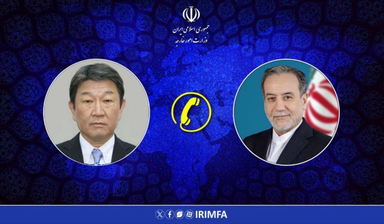 گفت‌وگوی تلفنی وزرای خارجه ایران و ژاپن