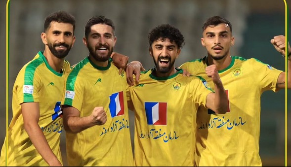 صنعت نفت آبادان نساجی را شکست داد