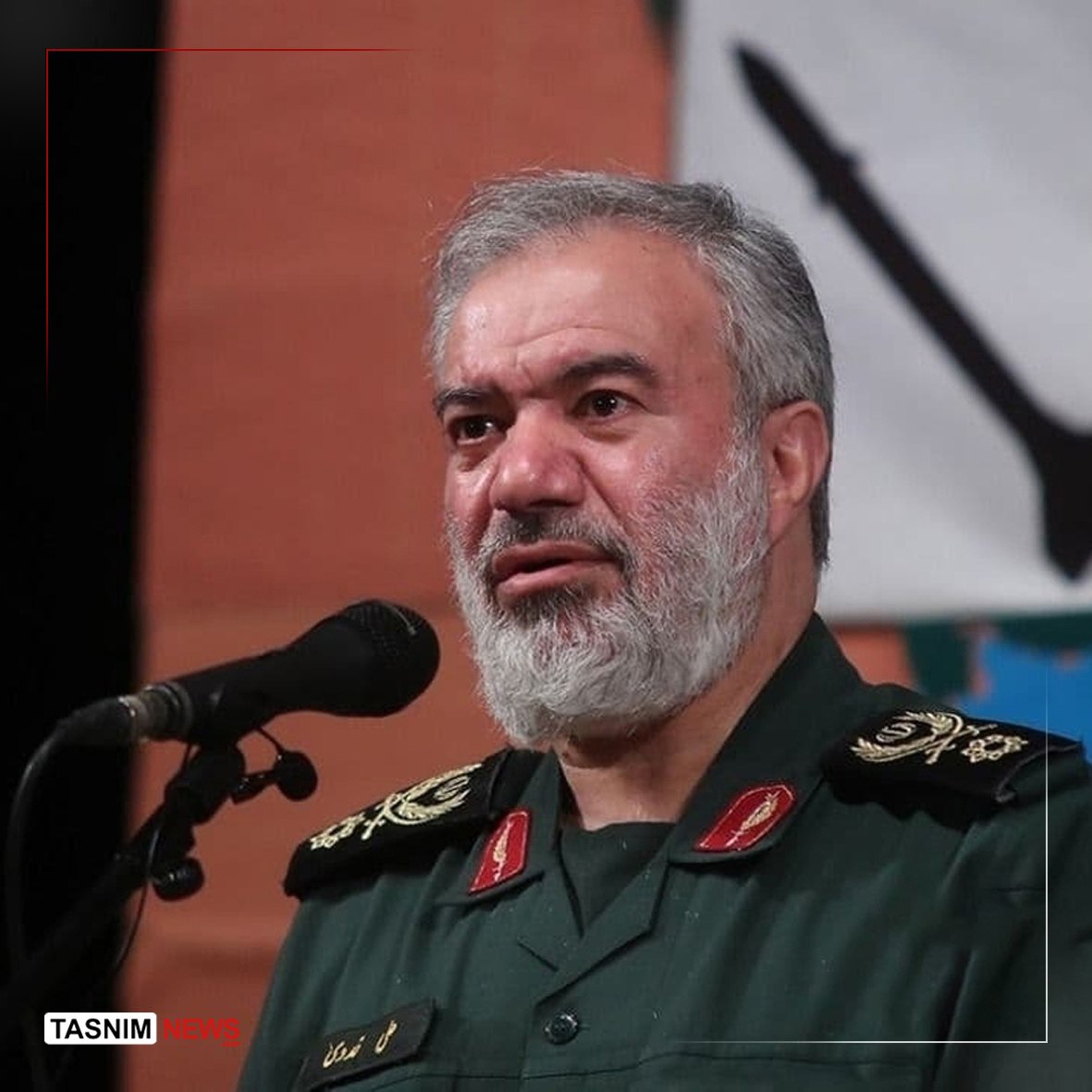 گزارش تسنیم درباره تمرکز اسرائیل بر تخریب و دروغ‌پردازی علیه سردار فدوی