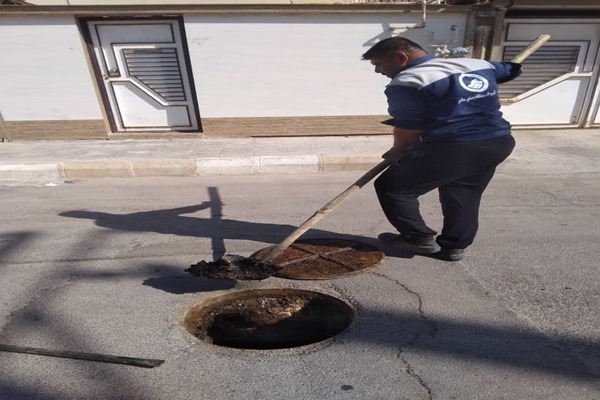 افزایش ظرفیت ۱۶ نقطه فاضلاب در شهر چمران شهرستان بندر ماهشهر