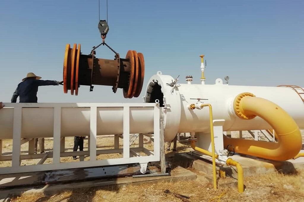 ایستگاه گیرنده توپک خط پنجم گاز در ۲۸ روز به بهره‌برداری رسید