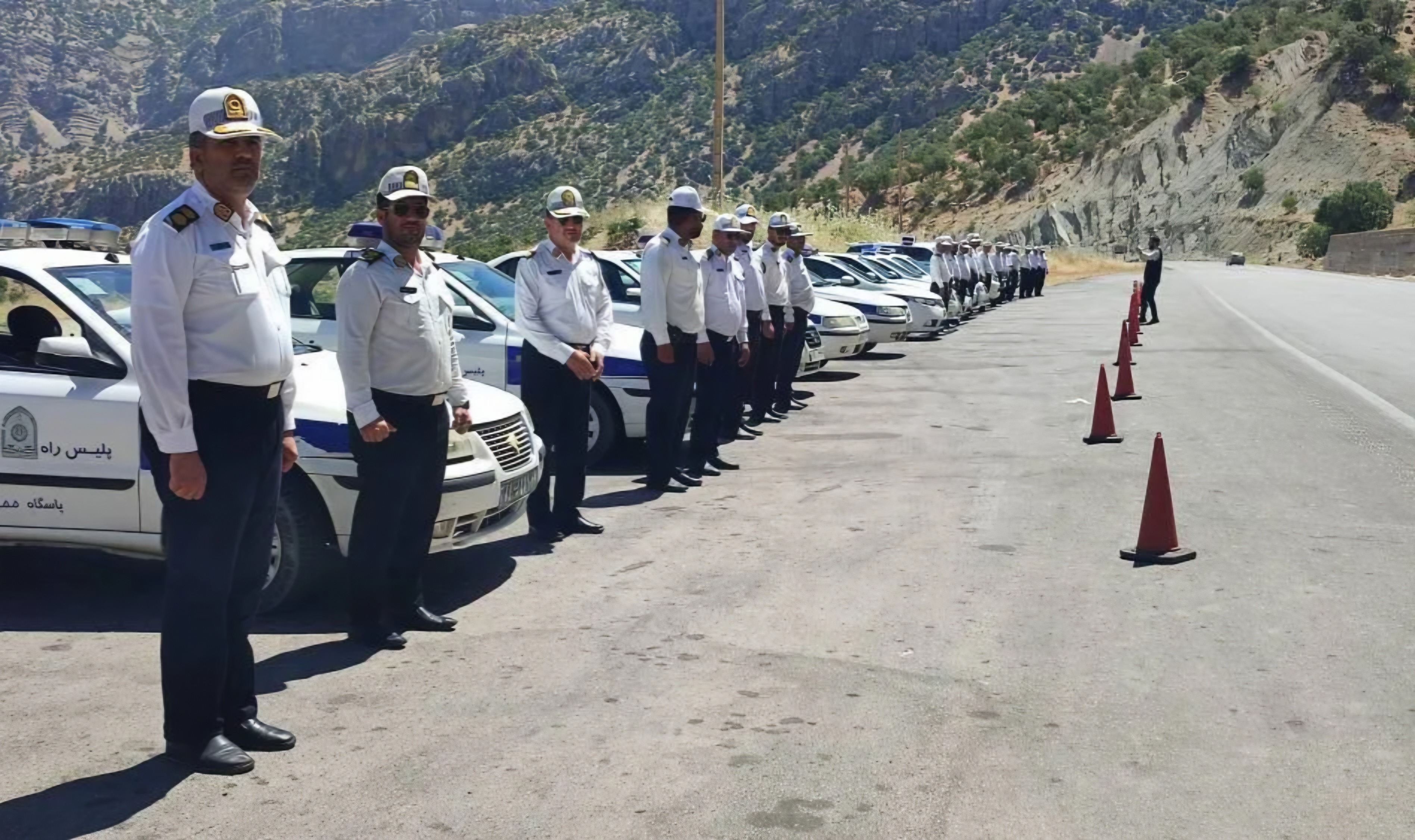 برخورد با تخلفات حادثه‌ساز رانندگی با همکاری پلیس راه خوزستان و لرستان