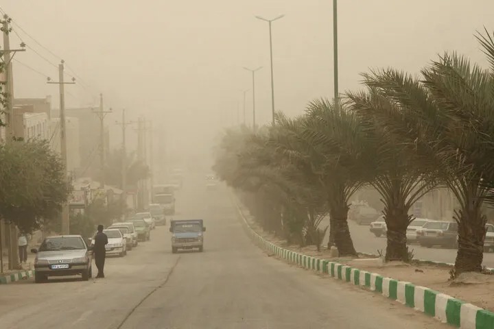 پیش بینی گردوخاک محلی و رگبار و رعدوبرق در خوزستان