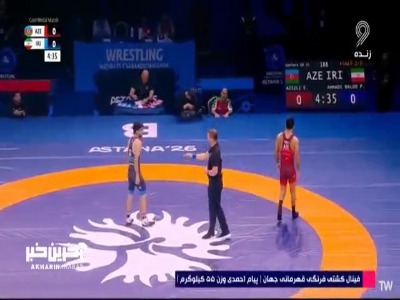 پیام احمدی به مدال نقره بسنده کرد